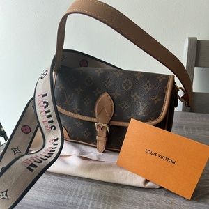 Pre-Owned Louis Vuitton Diane Satchel in Monogram Classic